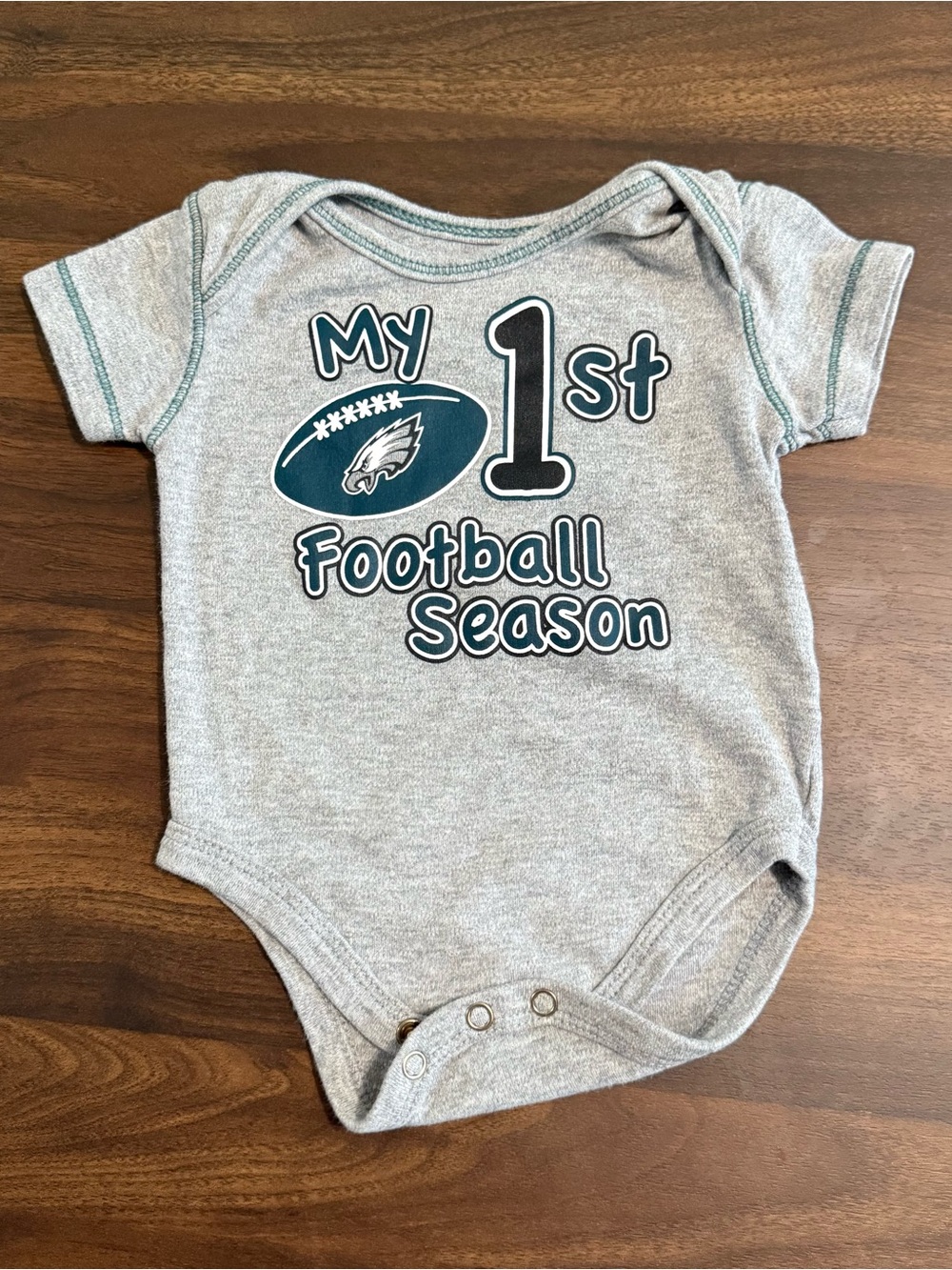 Baby boy Philadelphia eagles onesie